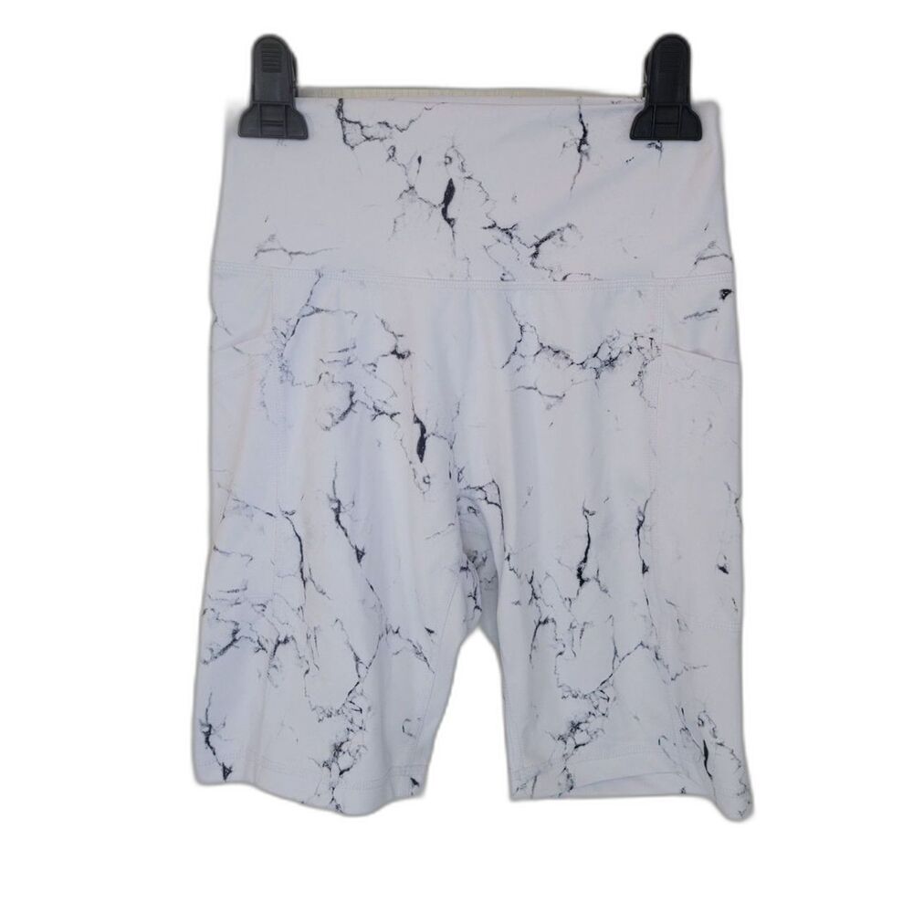 BuffBunny Marble Limitless Biker Shorts